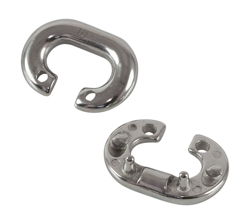 Купить звено цепи соединительное 10 мм, нержавеющее по цене 567 р. Низкие цены. Большой выбор. Доставка по всей России. Интернет-магазин в Москве. Только положительные отзывы!