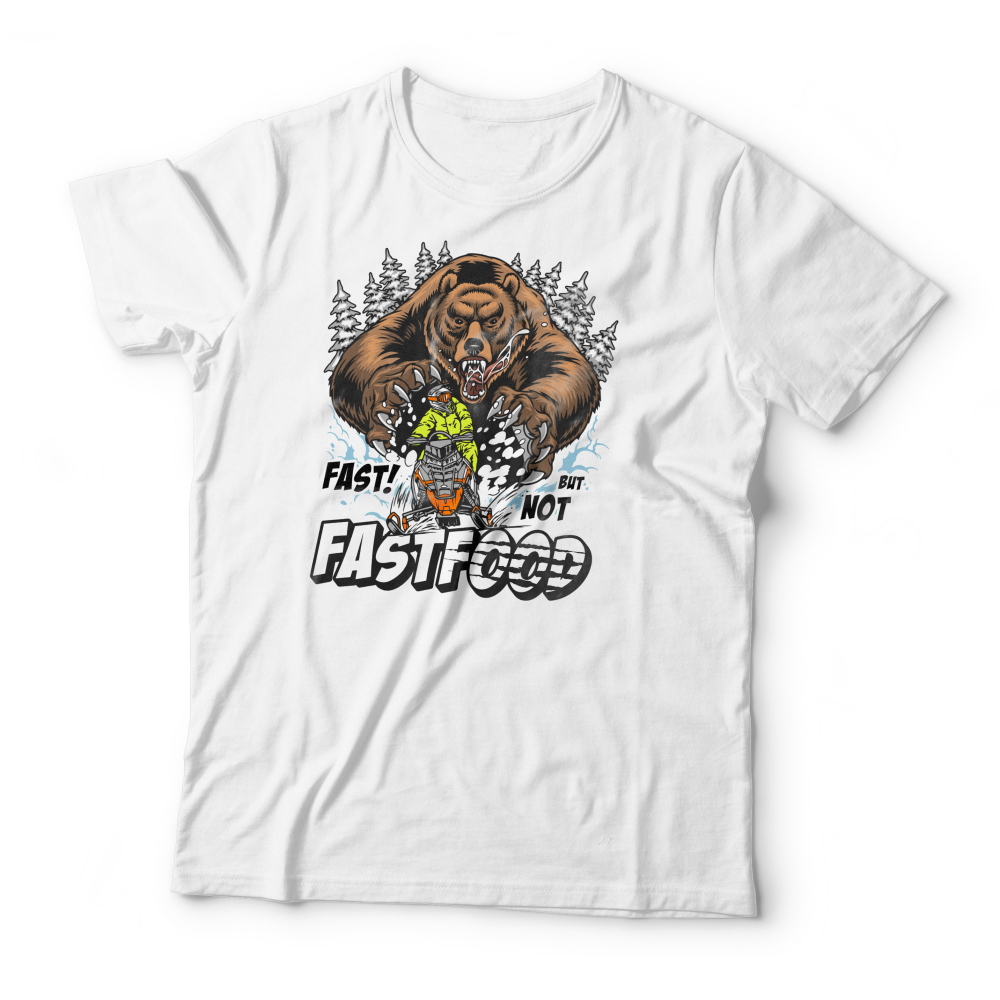 Футболка Top Sports FastFood White, 2XL