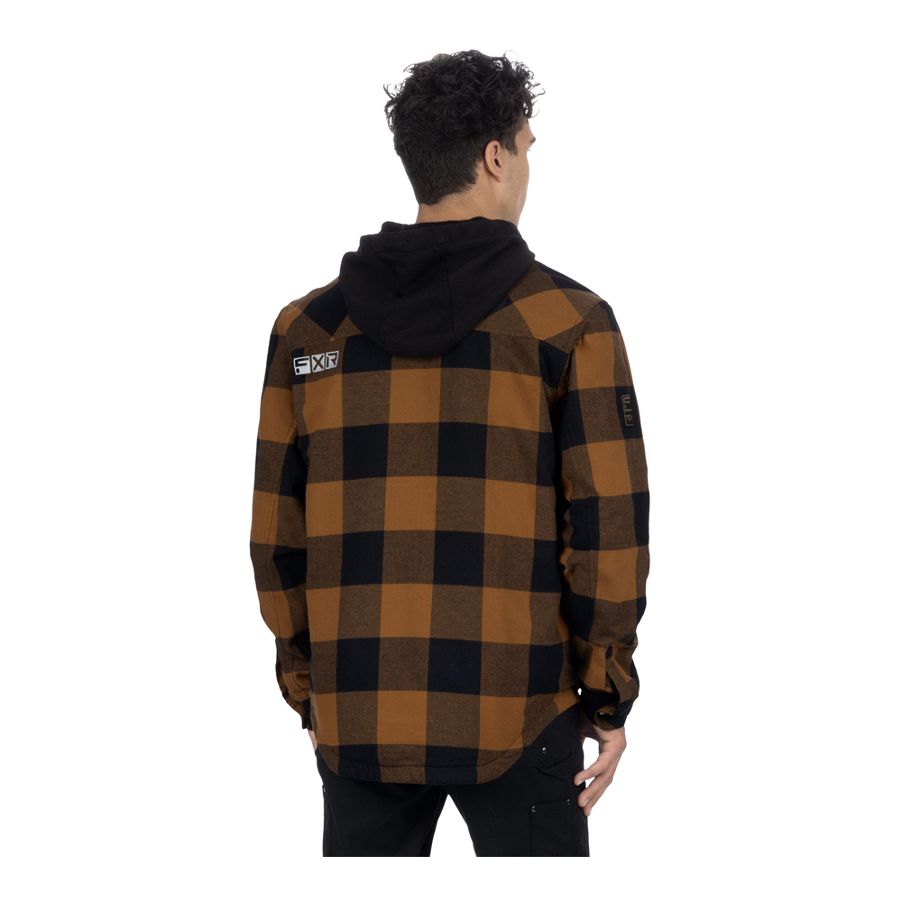 Куртка FXR Timber Flannel с утеплителем Copper/Black, XL