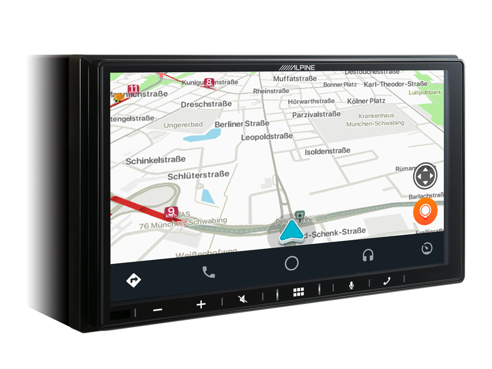 Цифровой медиа-ресивер с Apple CarPlay и Android Auto ALPINE iLX-W650BT