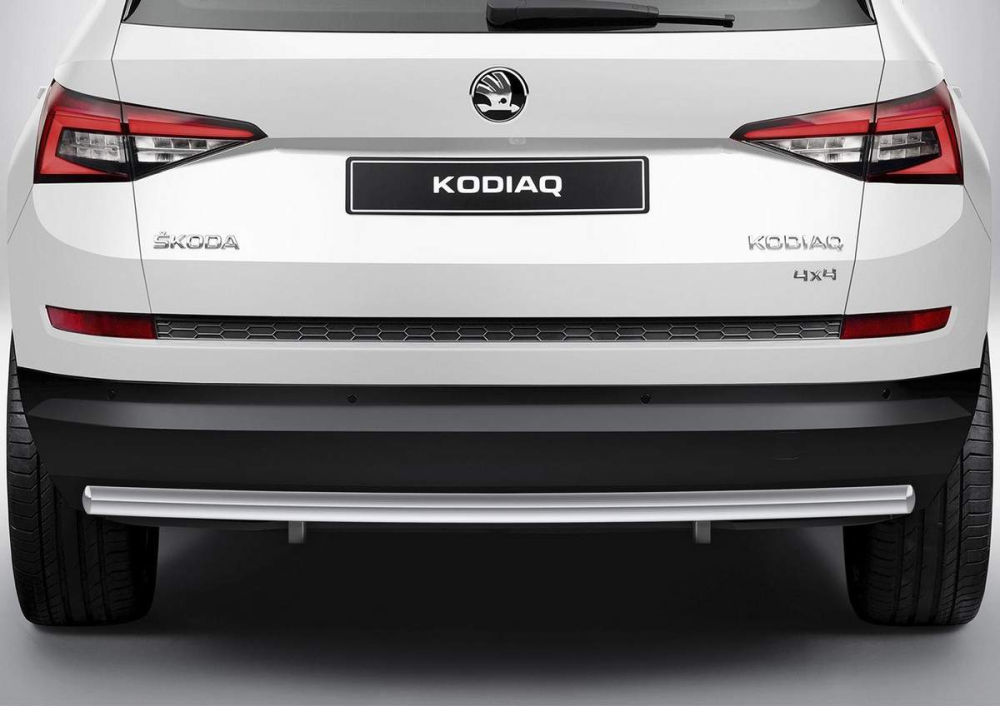 Защита заднего бампера d57 Skoda Kodiaq 2017- (R.5101.004) Rival