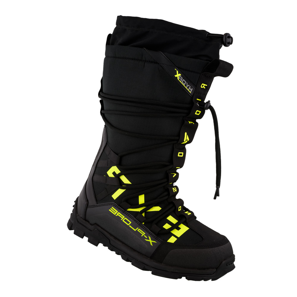 Ботинки FXR X-Plore с утеплителем Black/Hi Vis, 6.5/8.5/39