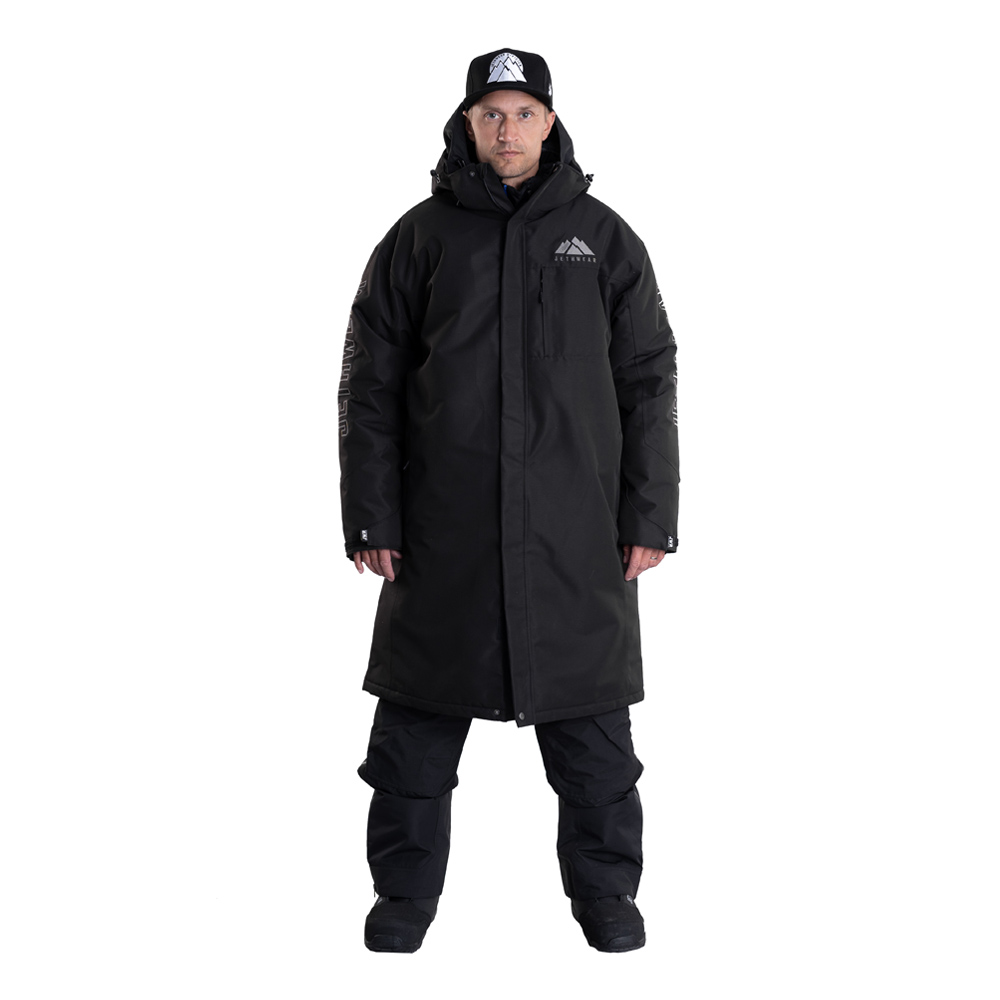 Пальто Jethwear PIT COAT с утеплителем Black/Grey, S