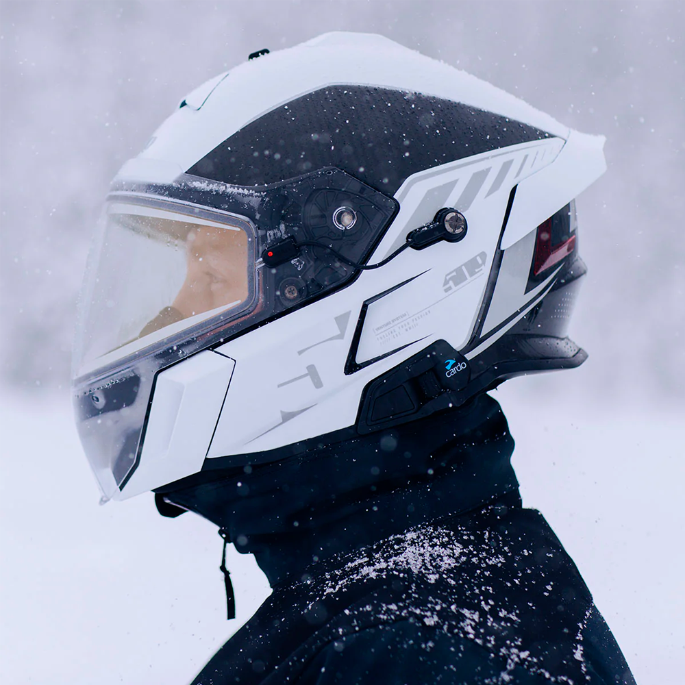 Шлем 509 Delta V Carbon Commander с подогревом Storm Chaser Reflect, 3X