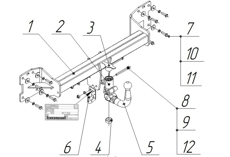 Купить фаркоп audi q7 2015- 3556-ak41 oris по цене  Низкие цены. Большой выбор. Доставка по всей России. Интернет-магазин в Москве. Только положительные отзывы!
