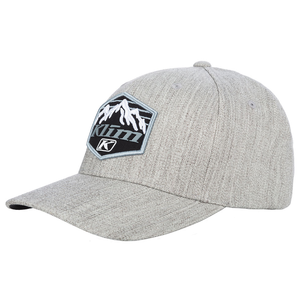 Бейсболка Klim Glacier Gray Heather - Black, LG - XL