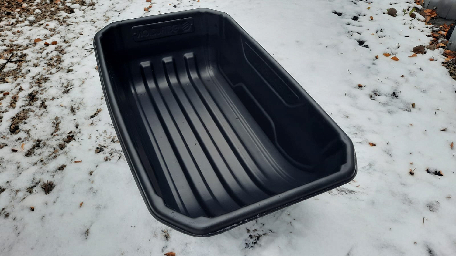 Сани-волокуши BAIKAL 1100х600x300 мм с люверсами для снегохода или мотособаки по низкой цене в Москве. Можете купить недорого для мотобуксировщика и в наличии!Всего 1 980 р.