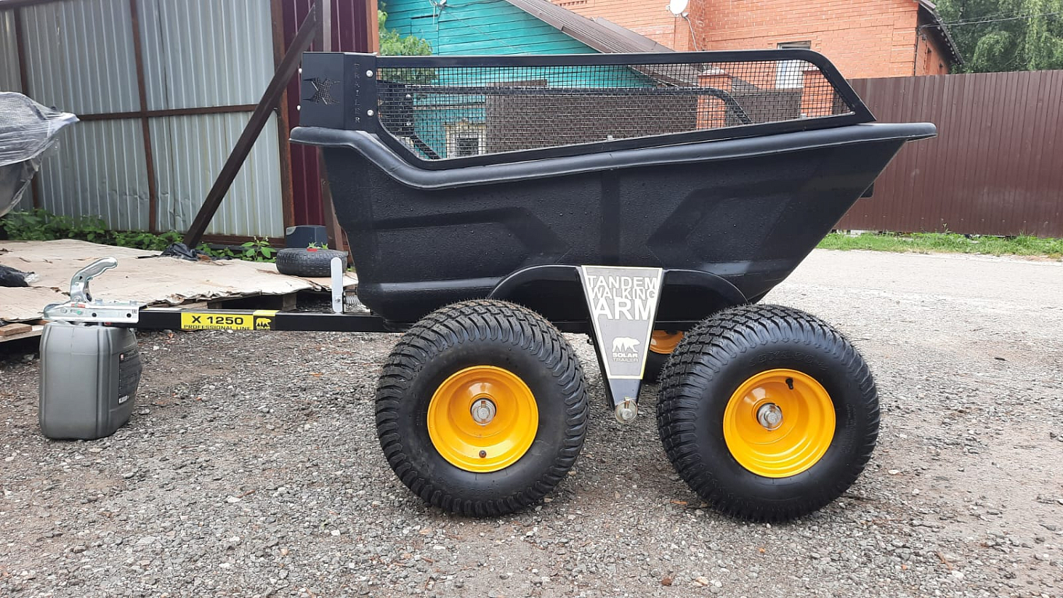 Прицеп для квадроцикла X 1500 TAS для квадроцикла ATV по низкой цене в Москве. Можете купить недорого и в наличии!Доставка по России. Всего 82 370 р.