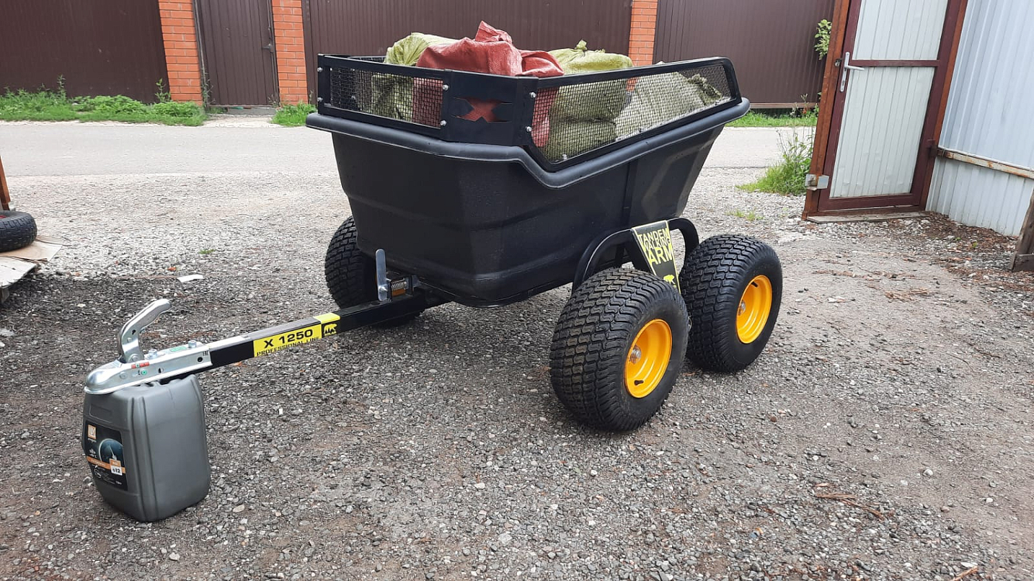 Прицеп для квадроцикла X 1500 TAS для квадроцикла ATV по низкой цене в Москве. Можете купить недорого и в наличии!Доставка по России. Всего 82 370 р.