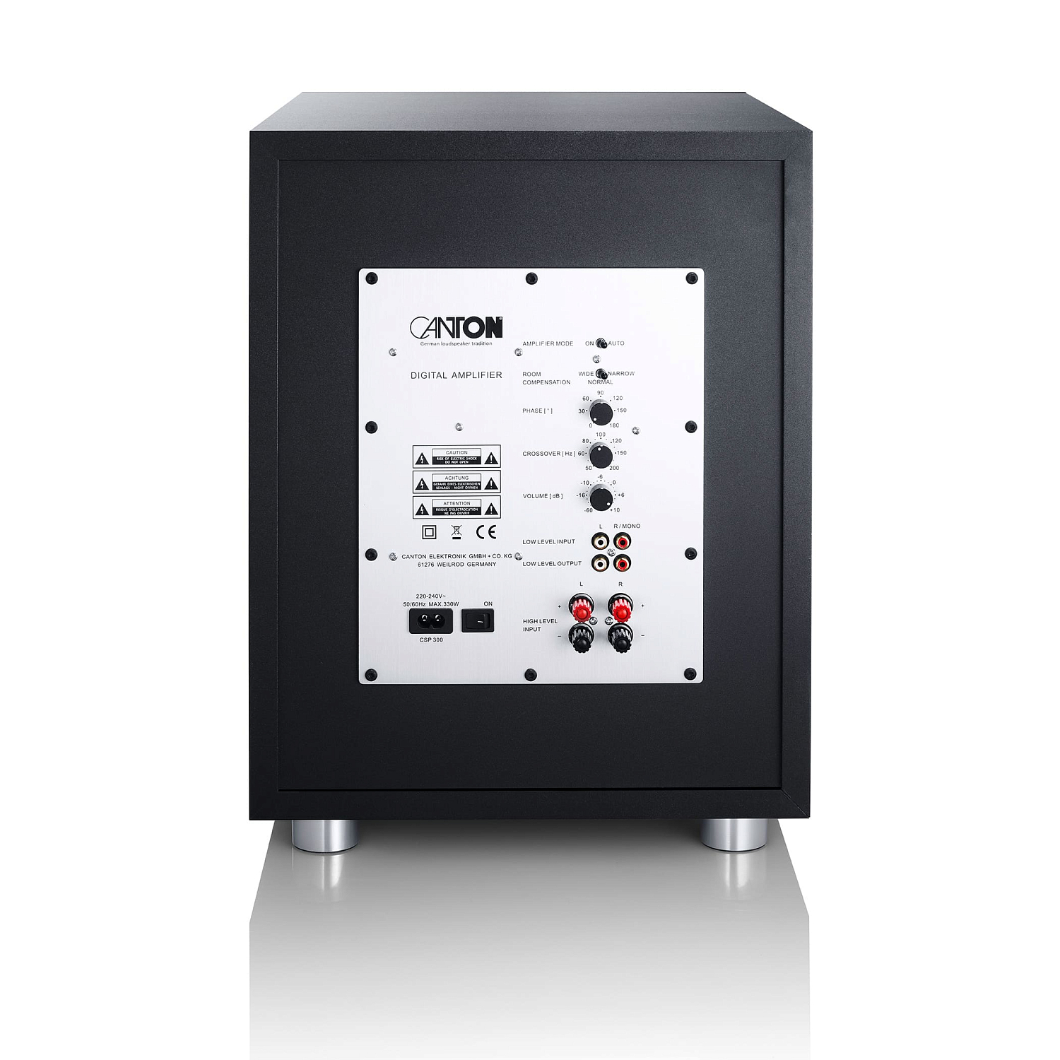 Активный сабвуфер CANTON Power Sub 12 black