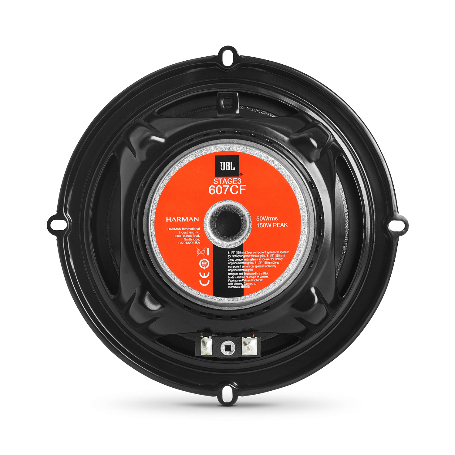 Автомобильная двухполосная компонентная акустика JBL STAGE3 607CF