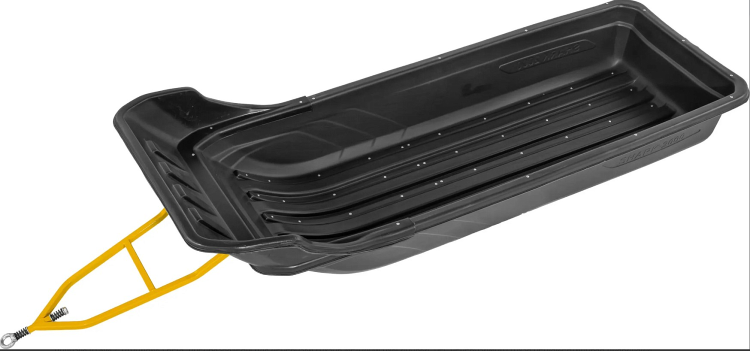 Сани-волокуши Shark 1800+ обвязой отбойником и полозьями сани для снегоходов для снегохода или мотособаки по низкой цене в Москве. Можете купить недорого для мотобуксировщика и в наличии!Всего 14 700 р.