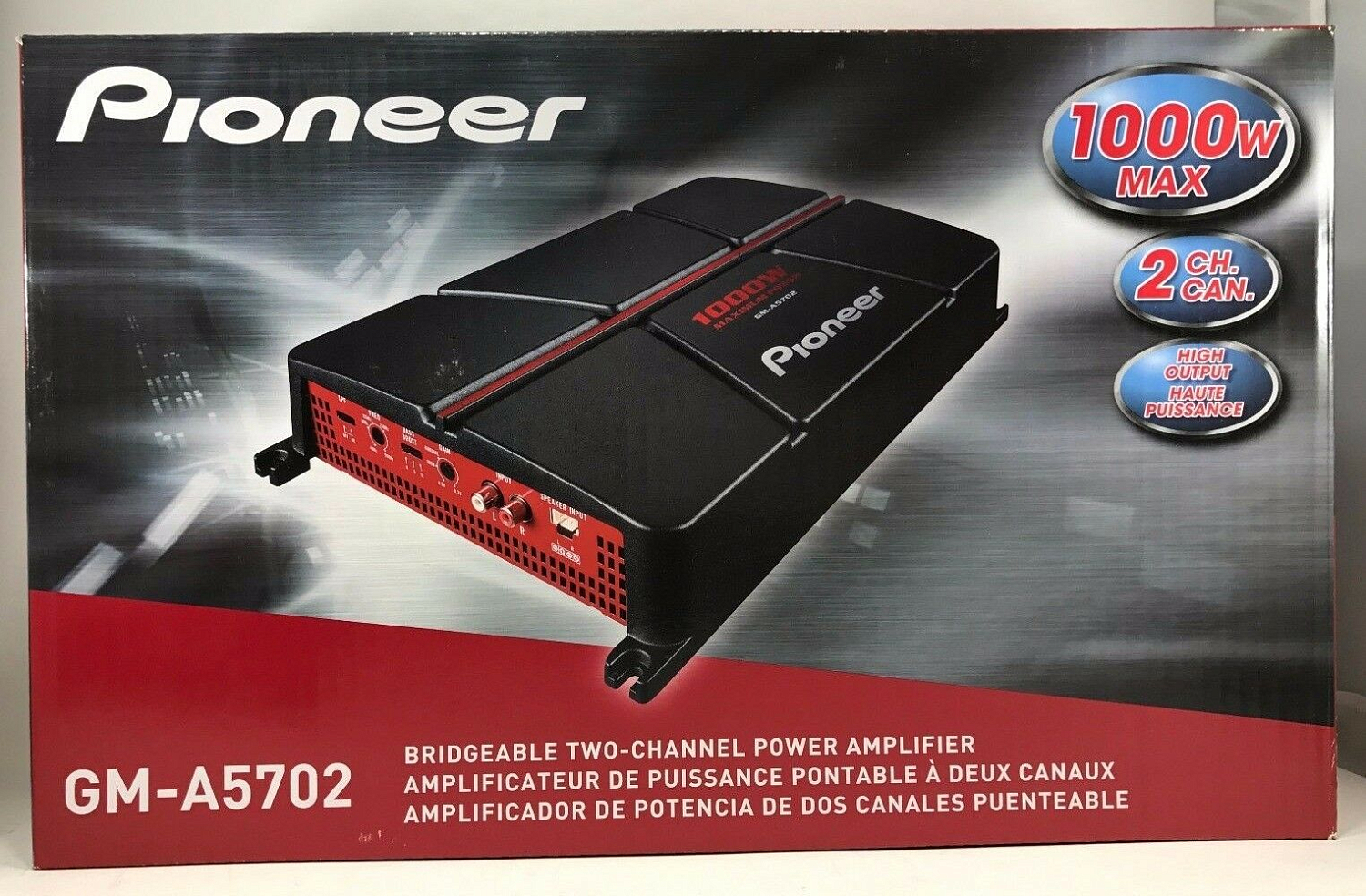 Автомобильный 2-х канальный усилитель PIONEER GM-A5702