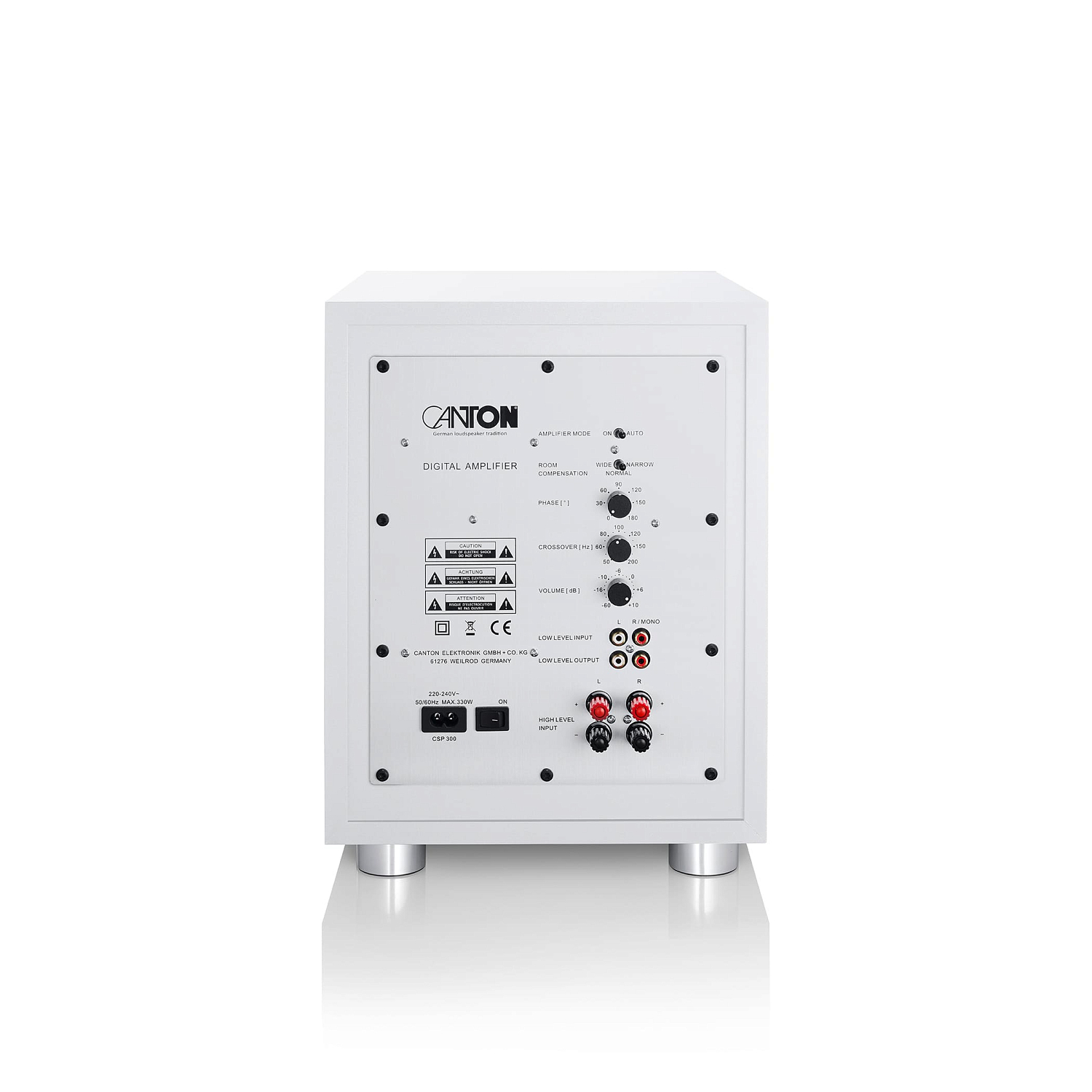 Активный сабвуфер CANTON Power Sub 8 white