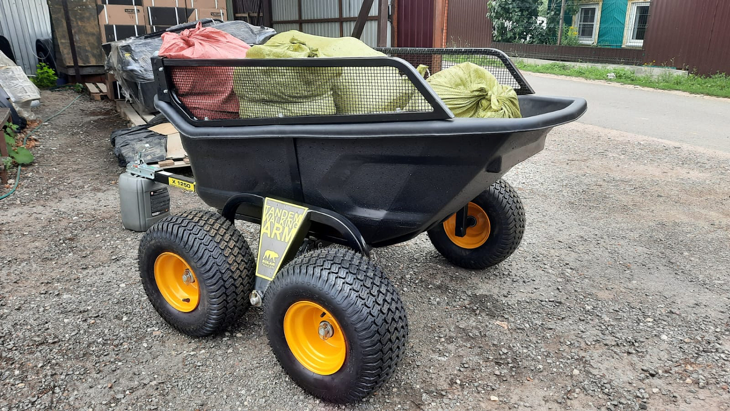 Прицеп для квадроцикла X 1500 TAS для квадроцикла ATV по низкой цене в Москве. Можете купить недорого и в наличии!Доставка по России. Всего 82 370 р.